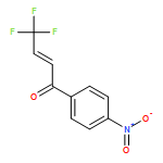 2-Buten-1-one, 4,4,4-trifluoro-1-(4-nitrophenyl)-, (2E)- 