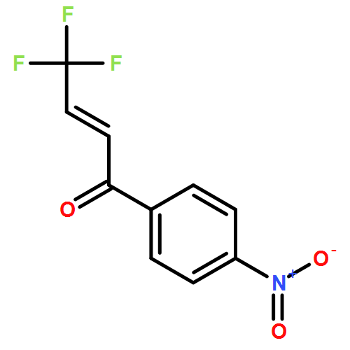 2-Buten-1-one, 4,4,4-trifluoro-1-(4-nitrophenyl)-, (2E)- 