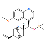 Cinchonan, 6-methoxy-9-[(trimethylsilyl)oxy]-, (8α,9R)- 