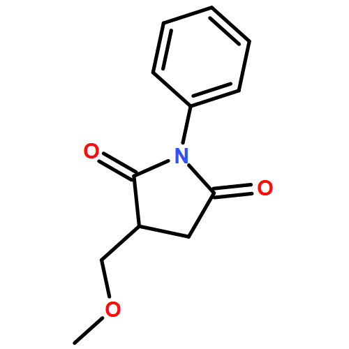 2,5-Pyrrolidinedione, 3-(methoxymethyl)-1-phenyl- 