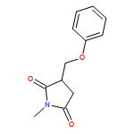 2,5-Pyrrolidinedione, 1-methyl-3-(phenoxymethyl)- 