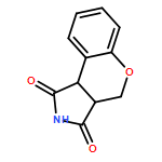 [1]Benzopyrano[3,4-c]pyrrole-1,3(2H,4H)-dione, 3a,9b-dihydro-, (3aR,9bS)-rel- 