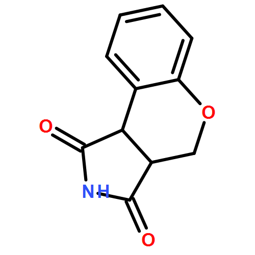 [1]Benzopyrano[3,4-c]pyrrole-1,3(2H,4H)-dione, 3a,9b-dihydro-, (3aR,9bS)-rel- 