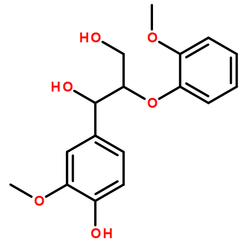 1,3-Propanediol, 1-(4-hydroxy-3-methoxyphenyl)-2-(2-methoxyphenoxy)-, (1R,2R)-rel- 