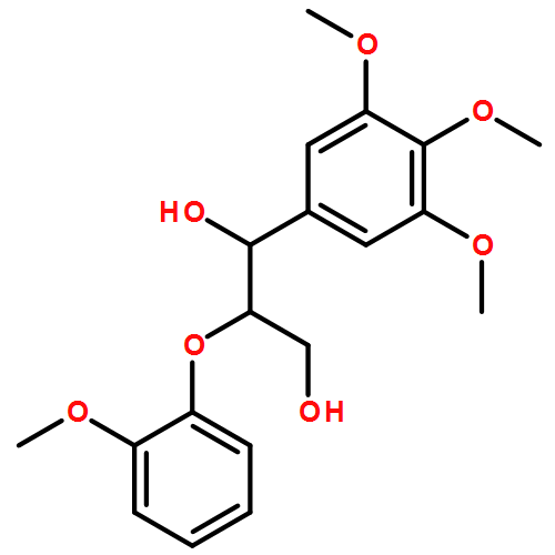 1,3-Propanediol, 2-(2-methoxyphenoxy)-1-(3,4,5-trimethoxyphenyl)-, (1R,2S)-rel- 