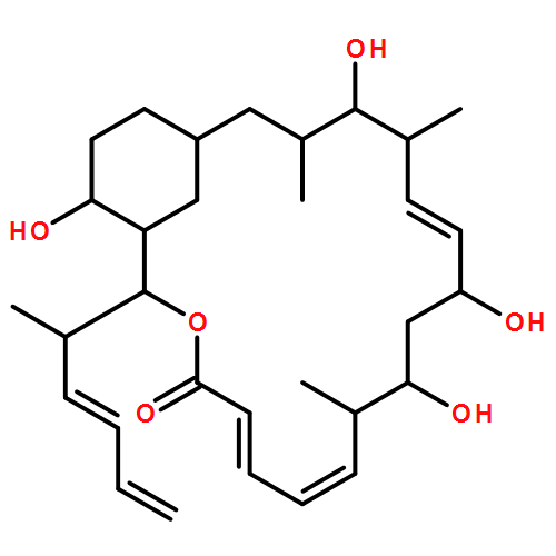 Oxacyclodocosa-3,5,11-trien-2-one, 8,10,14,20-tetrahydroxy-7,13,15,17,21-pentamethyl-22-[(1S,2Z)-1-methyl-2,4-pentadien-1-yl]-, (3Z,5E,7R,8S,10S,11Z,13S,14R,15S,17S,20R,21S,22S)- 