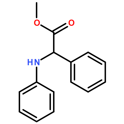 Benzeneacetic acid, α-(phenylamino)-, methyl ester, (αR)- 