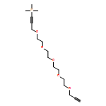 6,9,12,15,18-Pentaoxa-2-silaheneicosa-3,20-diyne, 2,2-dimethyl- 