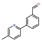 Benzaldehyde, 3-(5-methyl-2-pyridinyl)- 