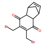 1,4-Methanonaphthalene-5,8-dione, 6,7-bis(bromomethyl)-1,4,4a,8a-tetrahydro- 