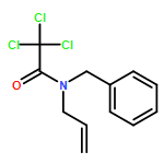 Acetamide, 2,2,2-trichloro-N-(phenylmethyl)-N-2-propen-1-yl- 