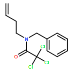 Acetamide, N-3-buten-1-yl-2,2,2-trichloro-N-(phenylmethyl)- 