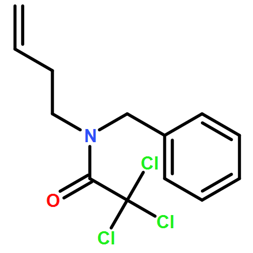 Acetamide, N-3-buten-1-yl-2,2,2-trichloro-N-(phenylmethyl)- 