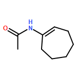 Acetamide, N-1-cyclohepten-1-yl- 