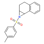 1H-Naphth[1,2-b]azirine, 1a,2,3,7b-tetrahydro-1-[(4-methylphenyl)sulfonyl]- 