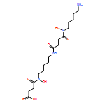 Butanoic acid, 4-[[5-[[4-[(5-aminopentyl)hydroxyamino]-1,4-dioxobutyl]amino]pentyl]hydroxyamino]-4-oxo- 