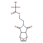 Propanoic acid, 2-bromo-2-methyl-, 2-(1,3,3a,4,7,7a-hexahydro-1,3-dioxo-4,7-epoxy-2H-isoindol-2-yl)ethyl ester