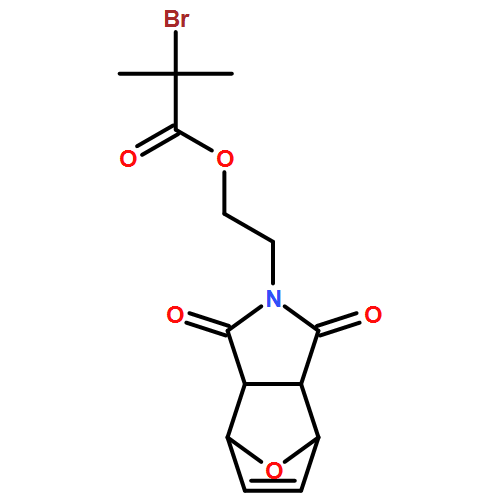 Propanoic acid, 2-bromo-2-methyl-, 2-(1,3,3a,4,7,7a-hexahydro-1,3-dioxo-4,7-epoxy-2H-isoindol-2-yl)ethyl ester