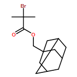 Propanoic acid, 2-bromo-2-methyl-, tricyclo[3.3.1.13,7]dec-1-ylmethyl ester 