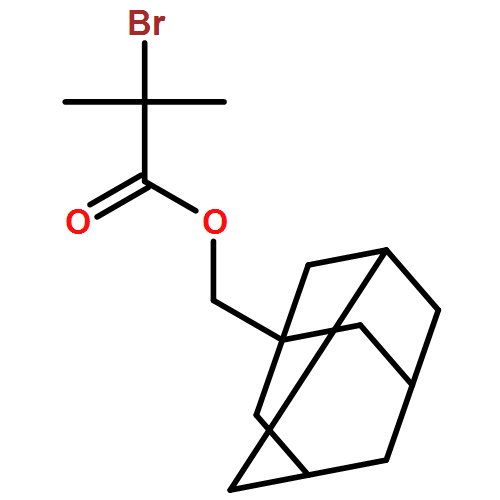 Propanoic acid, 2-bromo-2-methyl-, tricyclo[3.3.1.13,7]dec-1-ylmethyl ester 