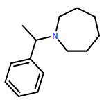 1H-Azepine, hexahydro-1-(1-phenylethyl)- 