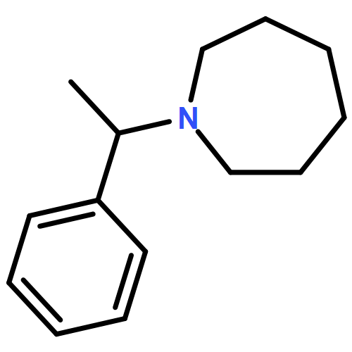 1H-Azepine, hexahydro-1-(1-phenylethyl)- 