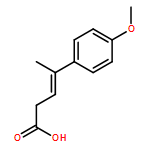 3-Pentenoic acid, 4-(4-methoxyphenyl)-, (3E)- 