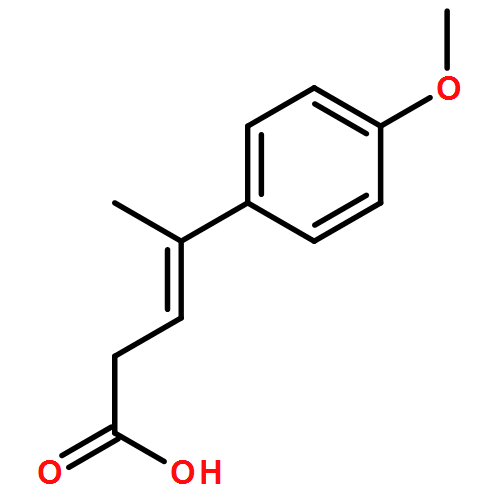 3-Pentenoic acid, 4-(4-methoxyphenyl)-, (3E)- 