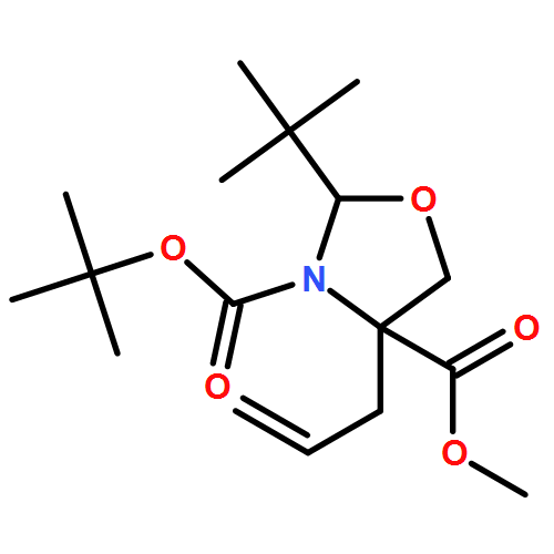 3,4-Oxazolidinedicarboxylic acid, 2-(1,1-dimethylethyl)-4-(2-propen-1-yl)-, 3-(1,1-dimethylethyl) 4-methyl ester, (2R,4S)- 