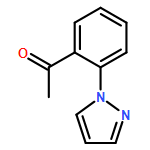 Ethanone, 1-[2-(1H-pyrazol-1-yl)phenyl]- 