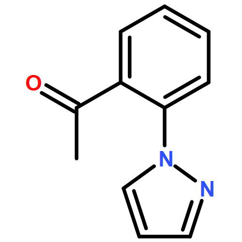 Ethanone, 1-[2-(1H-pyrazol-1-yl)phenyl]- 