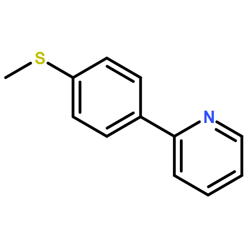 Pyridine, 2-[4-(methylthio)phenyl]- 