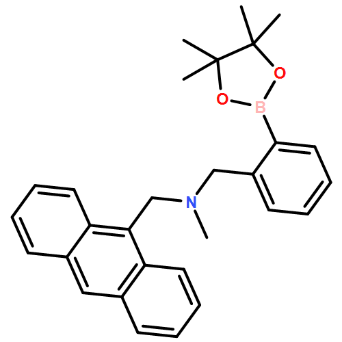 9-Anthracenemethanamine, N-methyl-N-[[2-(4,4,5,5-tetramethyl-1,3,2-dioxaborolan-2-yl)phenyl]methyl]- 