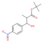 Benzenepropanoic acid, β-hydroxy-α-methyl-4-nitro-, 1,1-dimethylethyl ester, (αR,βR)-rel- 