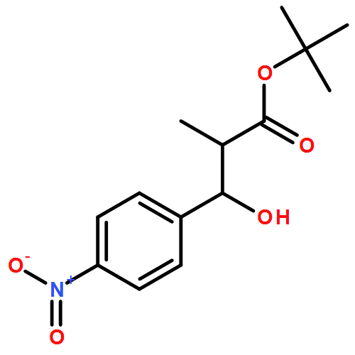 Benzenepropanoic acid, β-hydroxy-α-methyl-4-nitro-, 1,1-dimethylethyl ester, (αR,βR)-rel- 