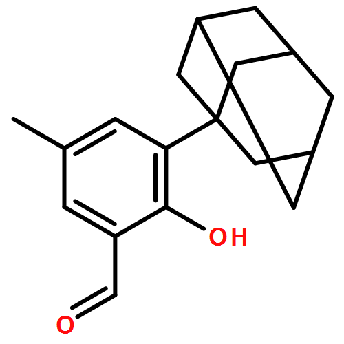 Benzaldehyde, 2-hydroxy-5-methyl-3-tricyclo[3.3.1.13,7]dec-1-yl- 