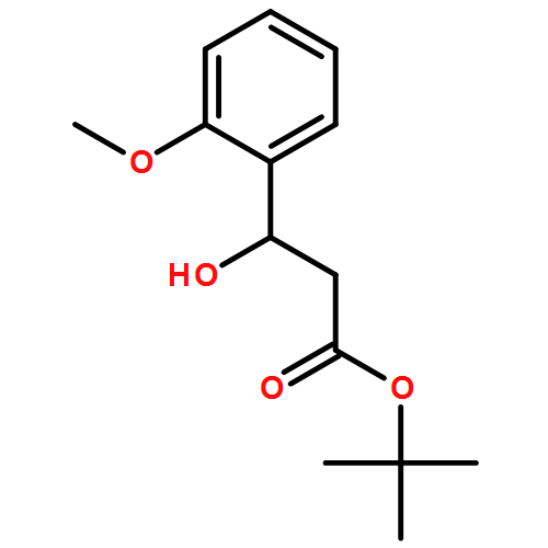 Benzenepropanoic acid, β-hydroxy-2-methoxy-, 1,1-dimethylethyl ester 