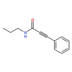 2-Propynamide, 3-phenyl-N-propyl- 