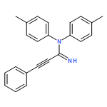 2-Propynimidamide, N,N-bis(4-methylphenyl)-3-phenyl- 