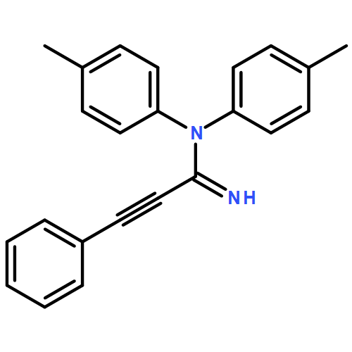 2-Propynimidamide, N,N-bis(4-methylphenyl)-3-phenyl- 