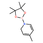 Pyridine, 1,2-dihydro-4-methyl-1-(4,4,5,5-tetramethyl-1,3,2-dioxaborolan-2-yl)- 