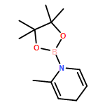 Pyridine, 1,4-dihydro-2-methyl-1-(4,4,5,5-tetramethyl-1,3,2-dioxaborolan-2-yl)- 