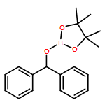 1,3,2-Dioxaborolane, 2-(diphenylmethoxy)-4,4,5,5-tetramethyl- 