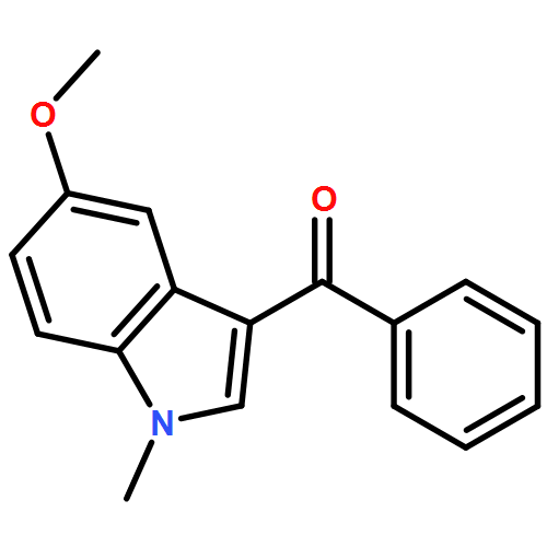 Methanone, (5-methoxy-1-methyl-1H-indol-3-yl)phenyl- 