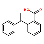 Benzoic acid, 2-(1-phenylethenyl)- 