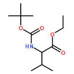 L-Valine, N-[(1,1-dimethylethoxy)carbonyl]-, ethyl ester 