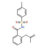 Benzamide, N-[(4-methylphenyl)sulfonyl]-2-(2-methyl-2-propen-1-yl)- 