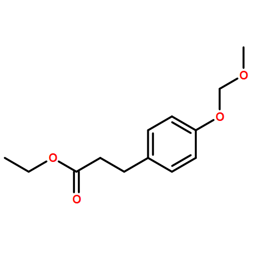 Benzenepropanoic acid, 4-(methoxymethoxy)-, ethyl ester 