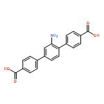 2'-amino-1,1':4,1''-terphenyl-4,4''-dicarboxylic acid