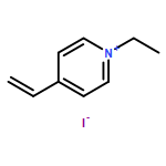 Pyridinium, 4-ethenyl-1-ethyl-, iodide (1:1), homopolymer